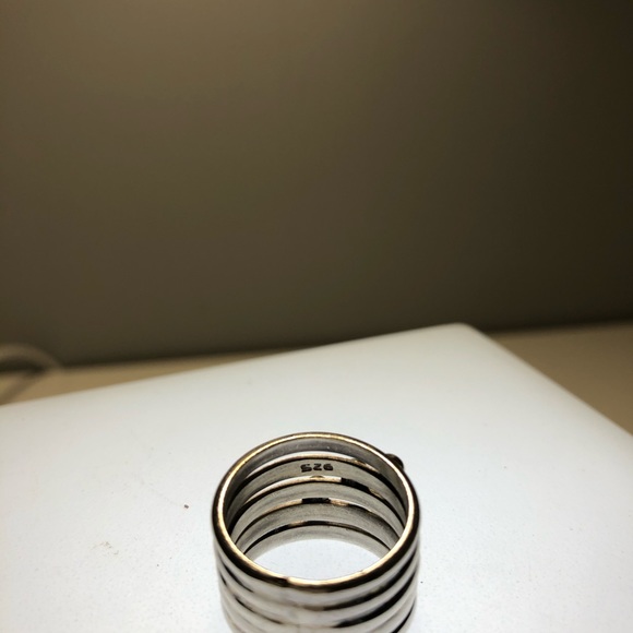 Silver ring Size 5 - Picture 3 of 6